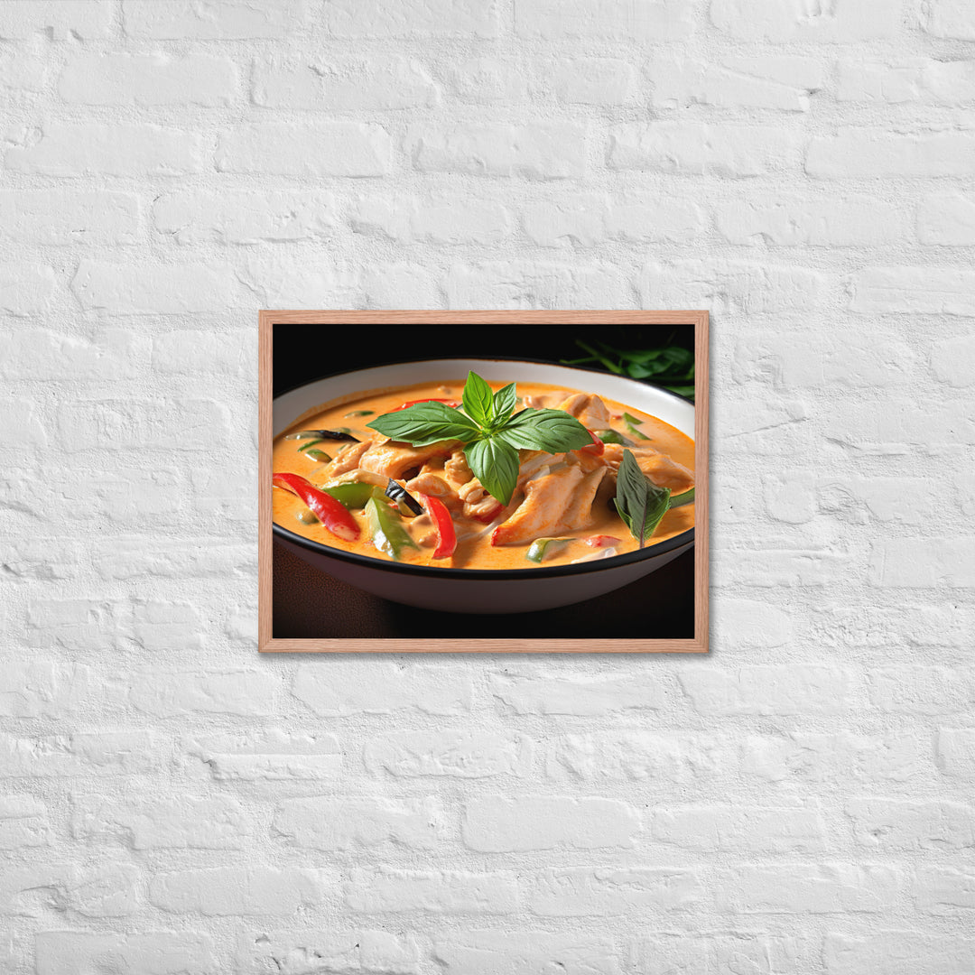 Thai Panang Curry Framed poster 🤤 from Yumify.AI