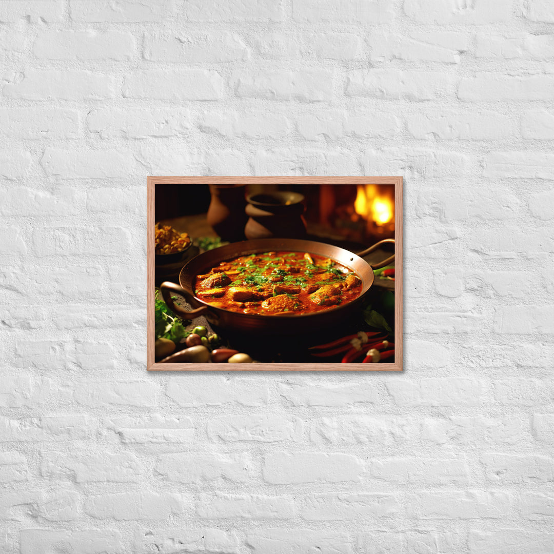 Indian Rogan Josh Curry Framed poster 🤤 from Yumify.AI