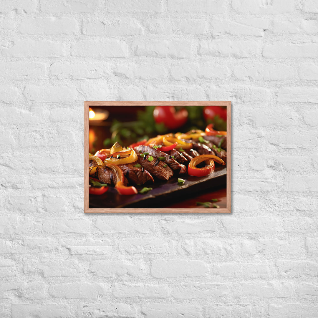 Skirt Steak Framed poster 🤤 from Yumify.AI