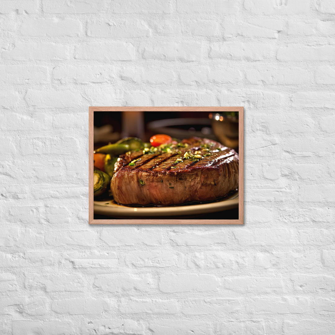 Ribeye Steak Framed poster 🤤 from Yumify.AI