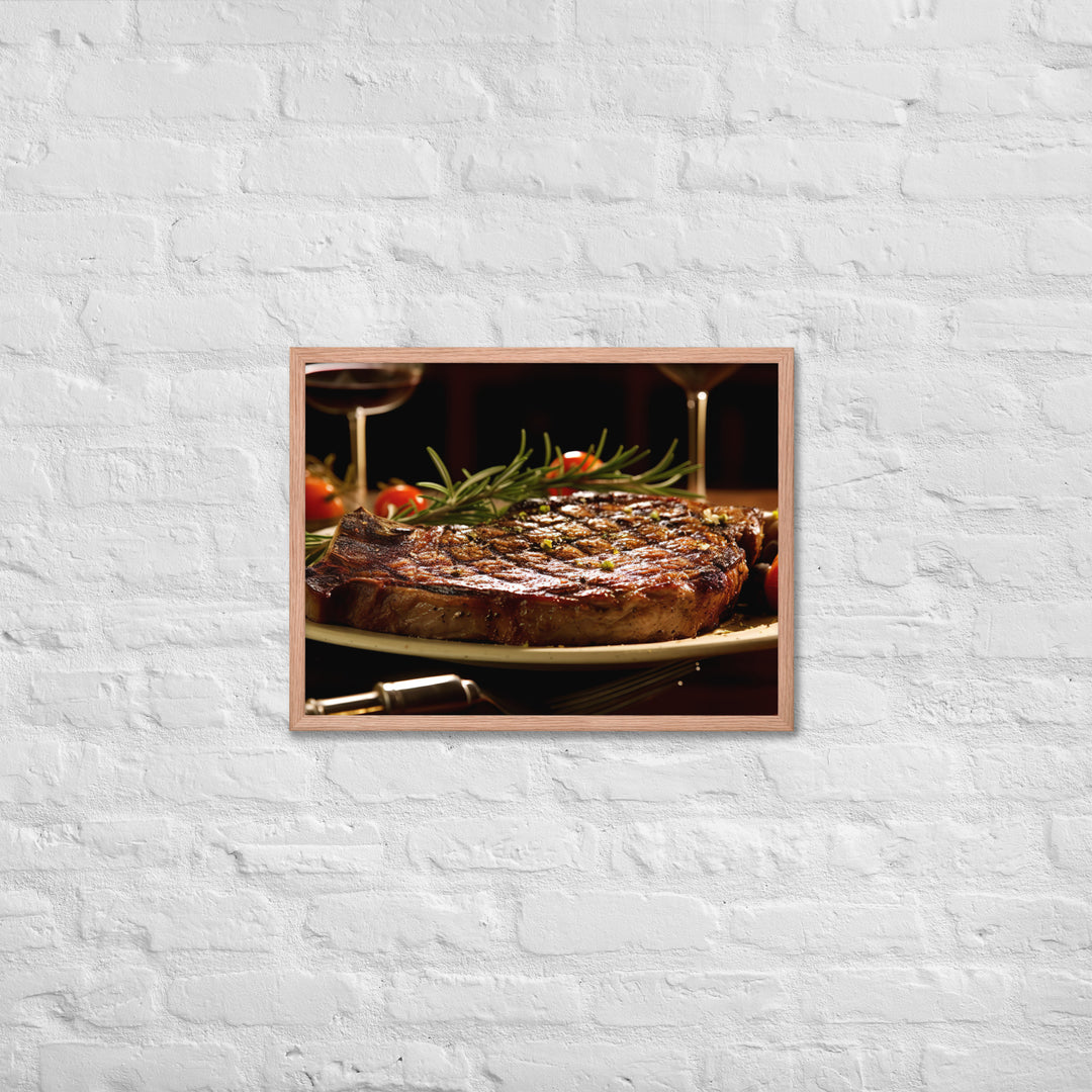 Italian Bistecca alla Fiorentina Framed poster 🤤 from Yumify.AI