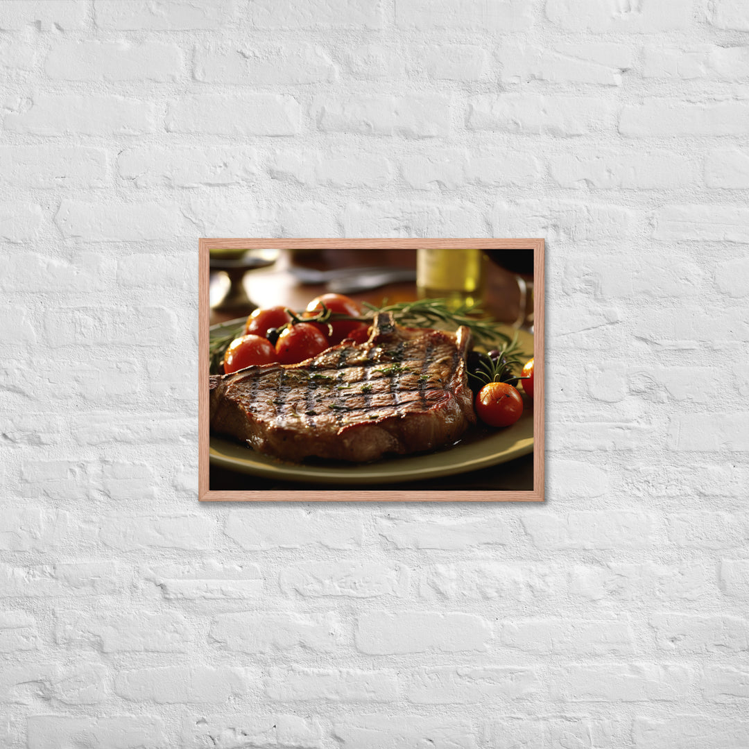 Italian Bistecca alla Fiorentina Framed poster 🤤 from Yumify.AI