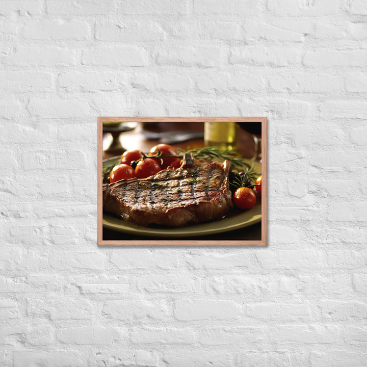 Italian Bistecca alla Fiorentina Framed poster 🤤 from Yumify.AI