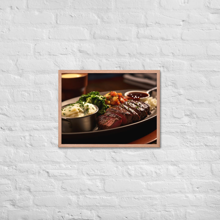 Hanger Steak Framed poster 🤤 from Yumify.AI