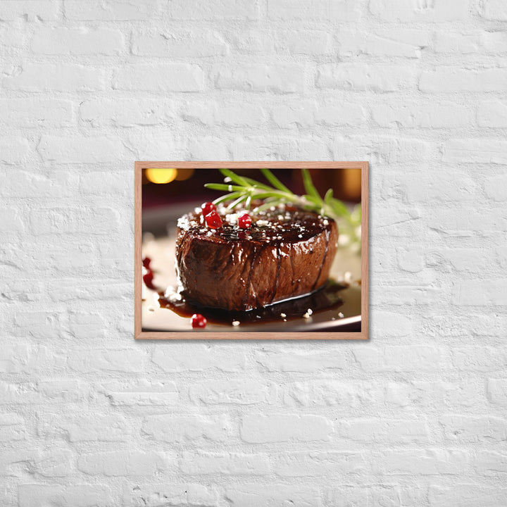 Filet Mignon Framed poster 🤤 from Yumify.AI