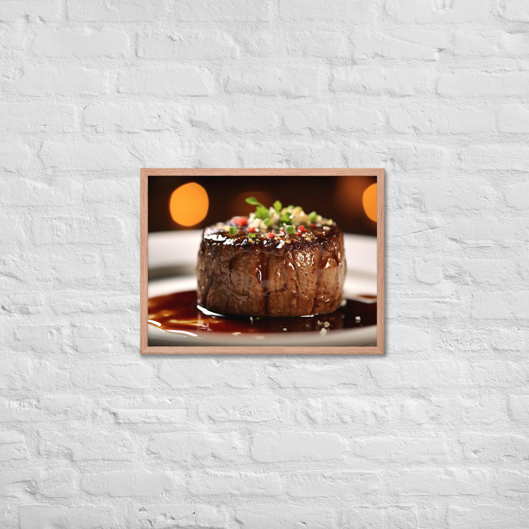 Filet Mignon Framed poster 🤤 from Yumify.AI