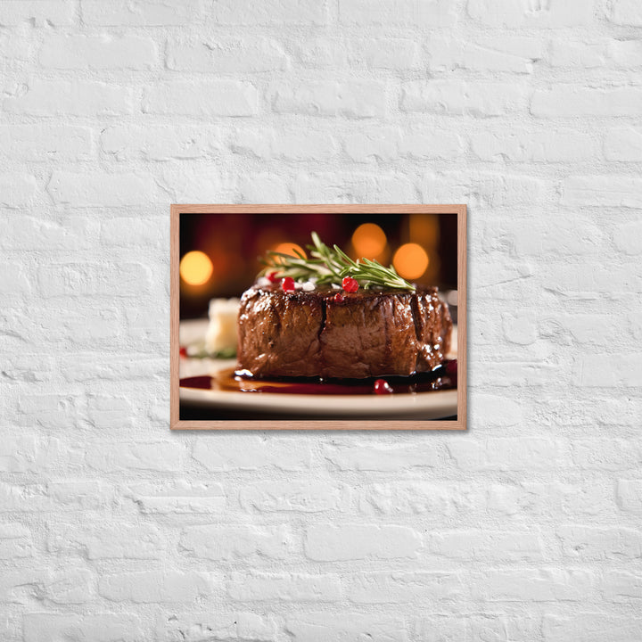 Filet Mignon Framed poster 🤤 from Yumify.AI