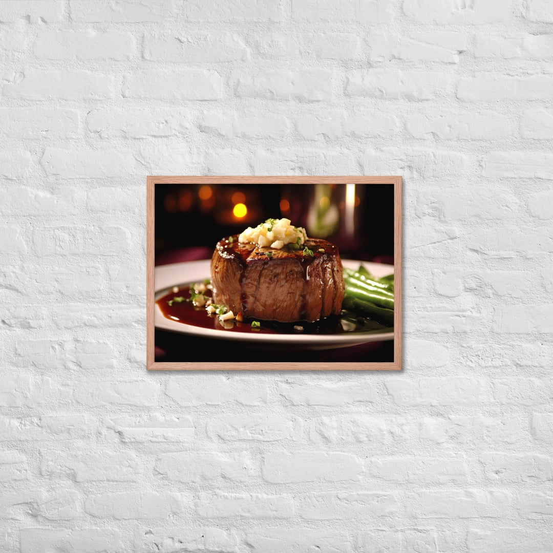 Filet Mignon Framed poster 🤤 from Yumify.AI