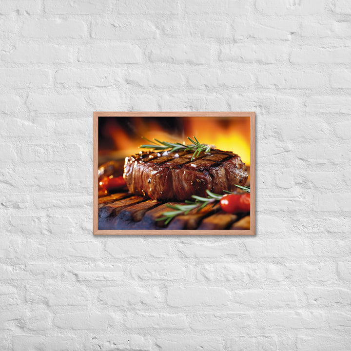 Australian Outback Steak Framed poster 🤤 from Yumify.AI