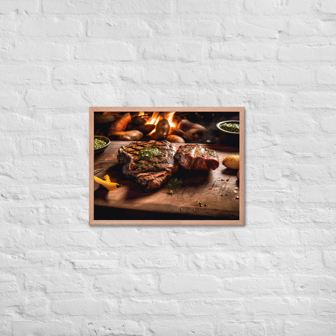 Argentinean Asado Framed poster 🤤 from Yumify.AI