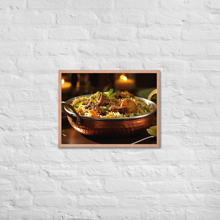 Mutton Biryani Framed poster 🤤 from Yumify.AI