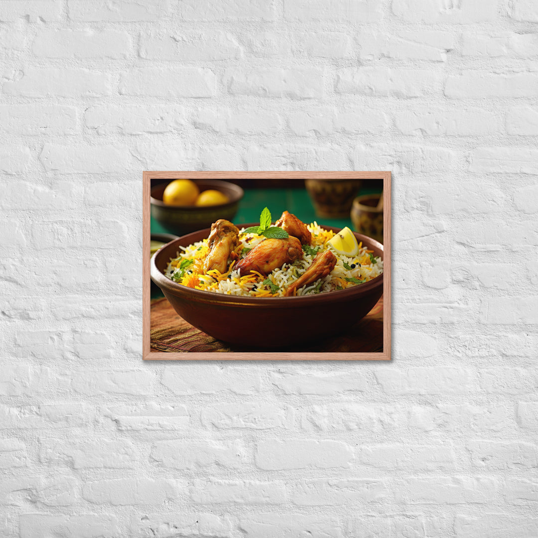 Kolkata Biryani Framed poster 🤤 from Yumify.AI