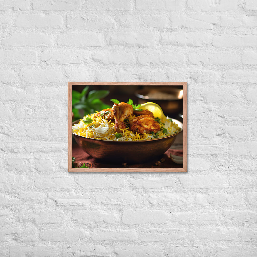 Kolkata Biryani Framed poster 🤤 from Yumify.AI