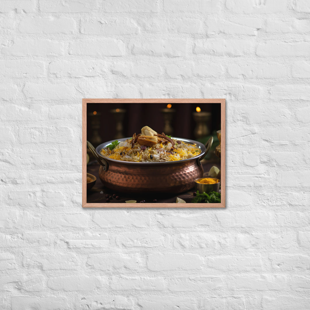 Dum Biryani Framed poster 🤤 from Yumify.AI