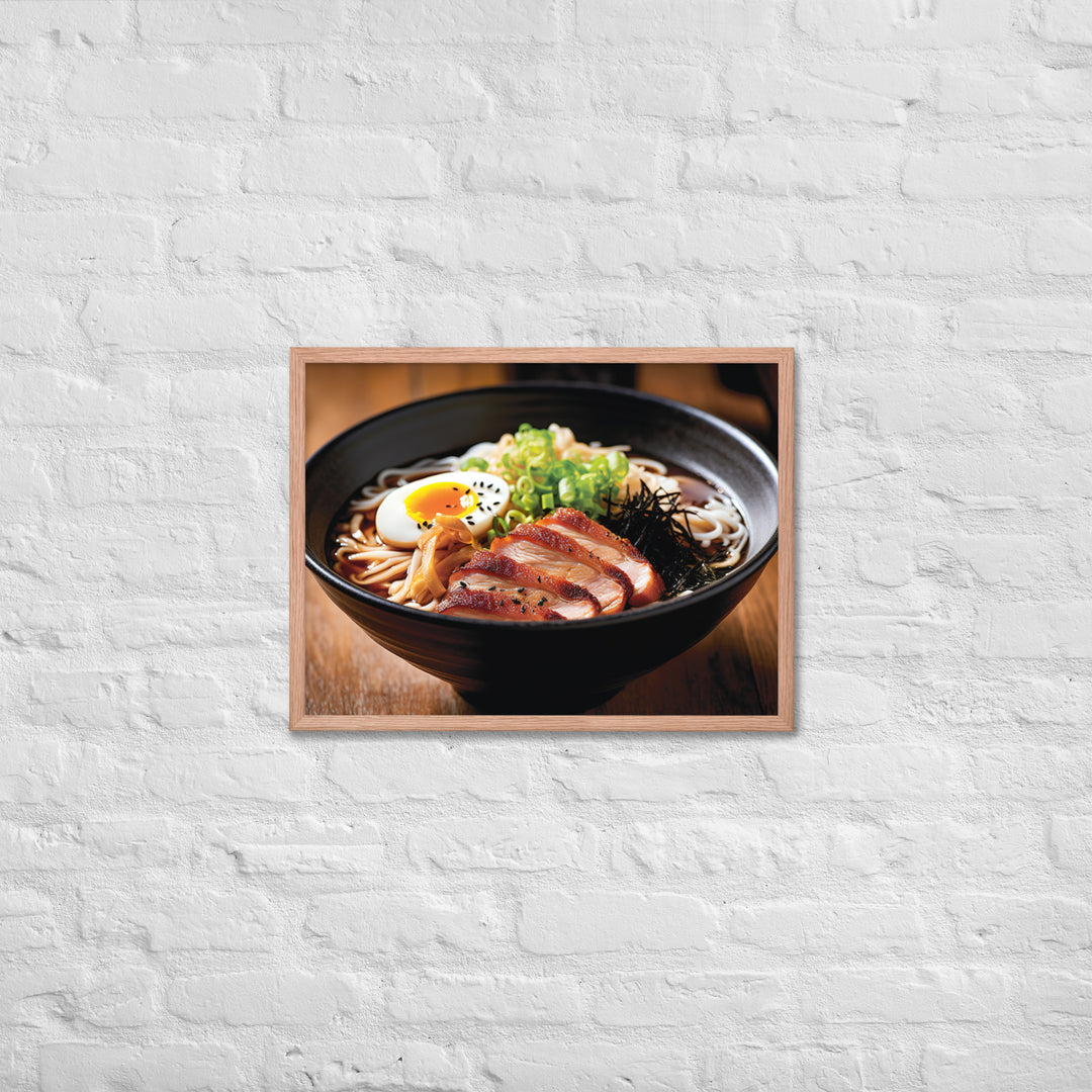 Shoyu Ramen Framed poster 🤤 from Yumify.AI