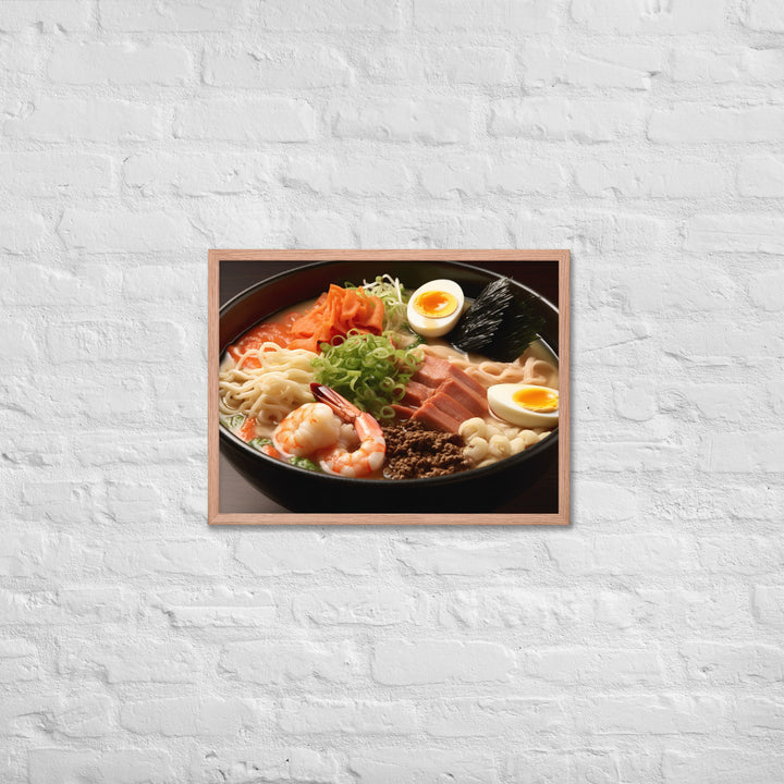 Shio Ramen Framed poster 🤤 from Yumify.AI