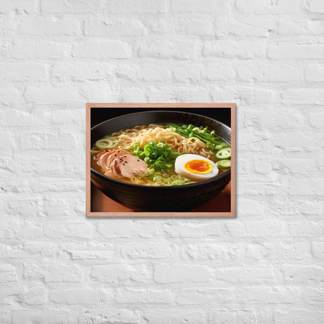 Miso Ramen Framed poster 🤤 from Yumify.AI