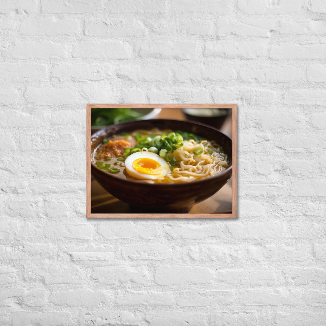 Miso Ramen Framed poster 🤤 from Yumify.AI