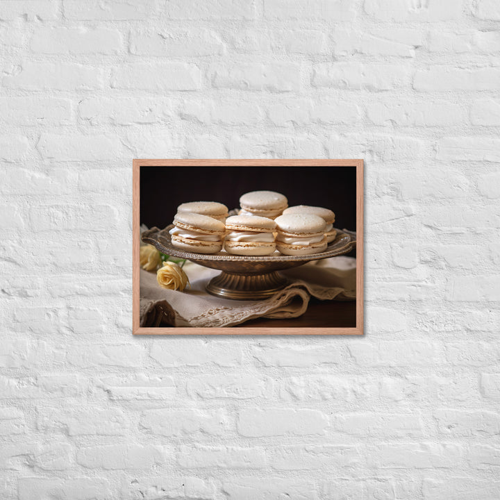 Macarons Framed poster 🤤 from Yumify.AI