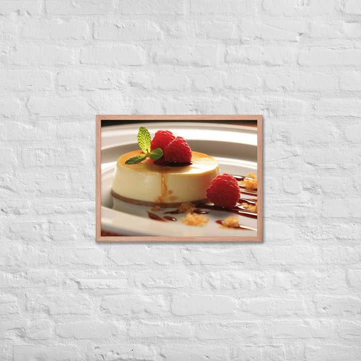 Cheese Dessert Framed poster 🤤 from Yumify.AI