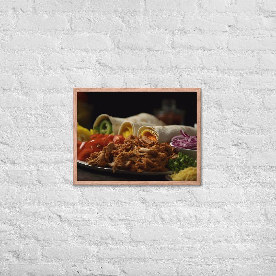 Shawarma Framed poster 🤤 from Yumify.AI