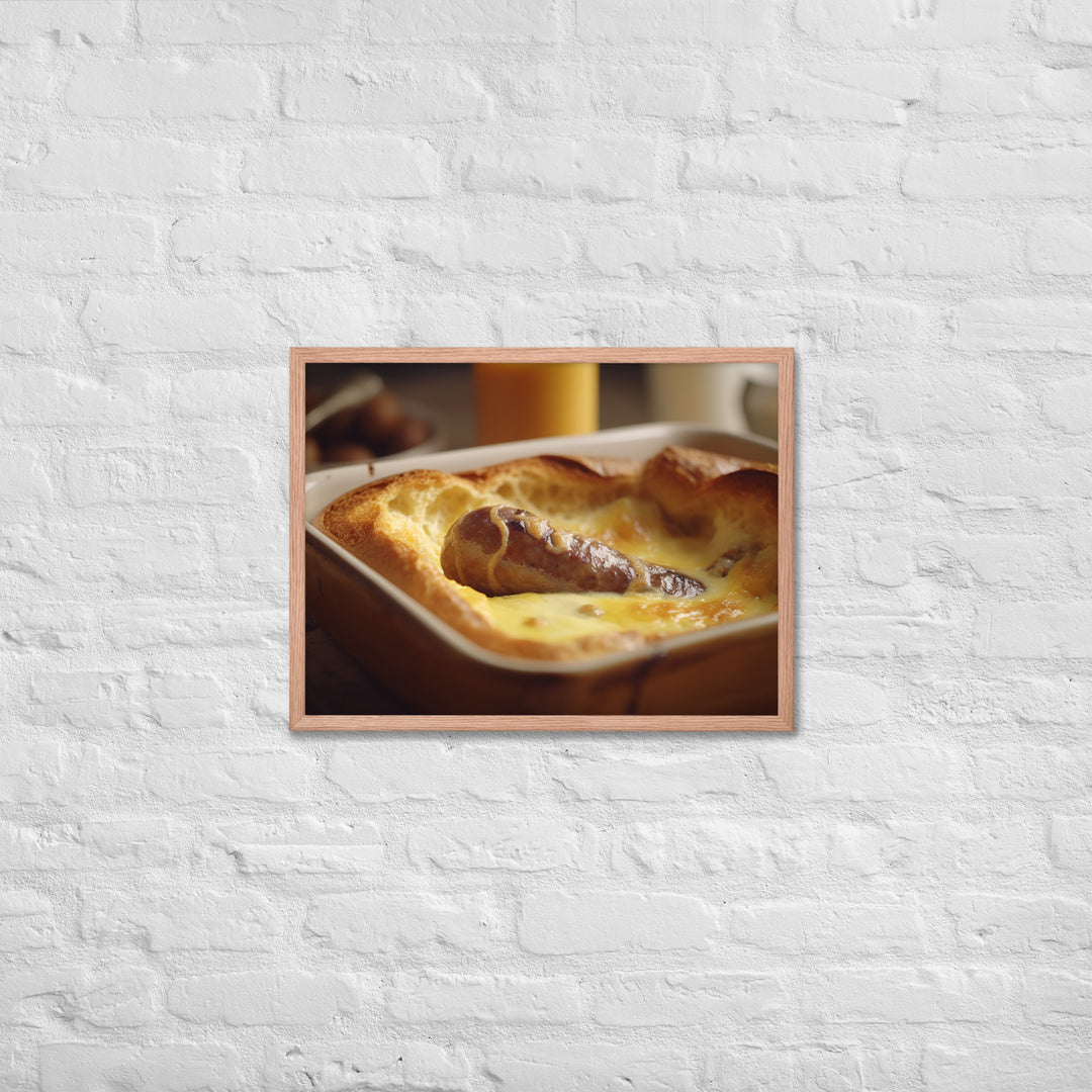 Toad in the Hole Framed poster 🤤 from Yumify.AI