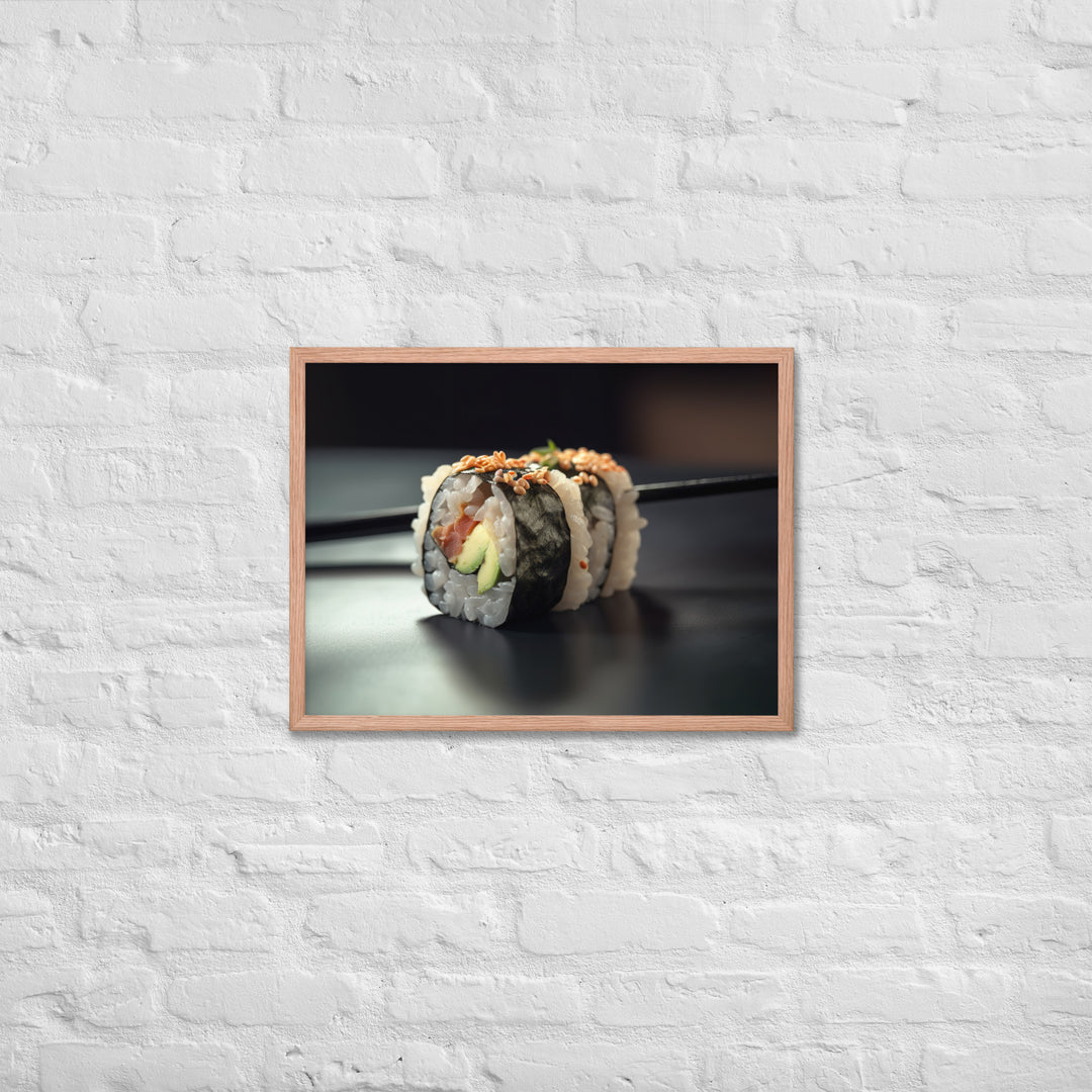 Maki Rolls Framed poster 🤤 from Yumify.AI