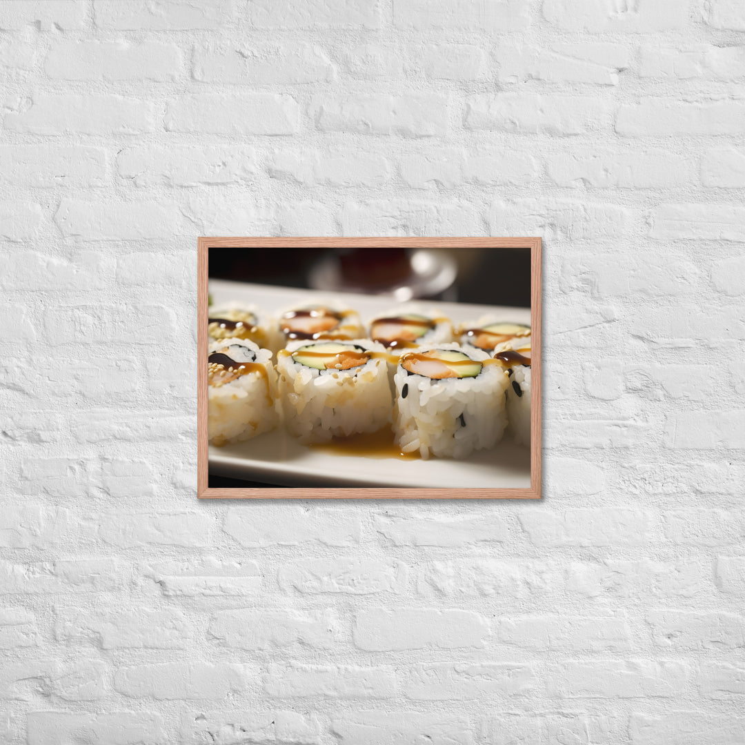 Sushi Framed poster 🤤 from Yumify.AI