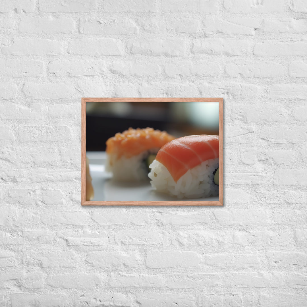 Sushi Framed poster 🤤 from Yumify.AI