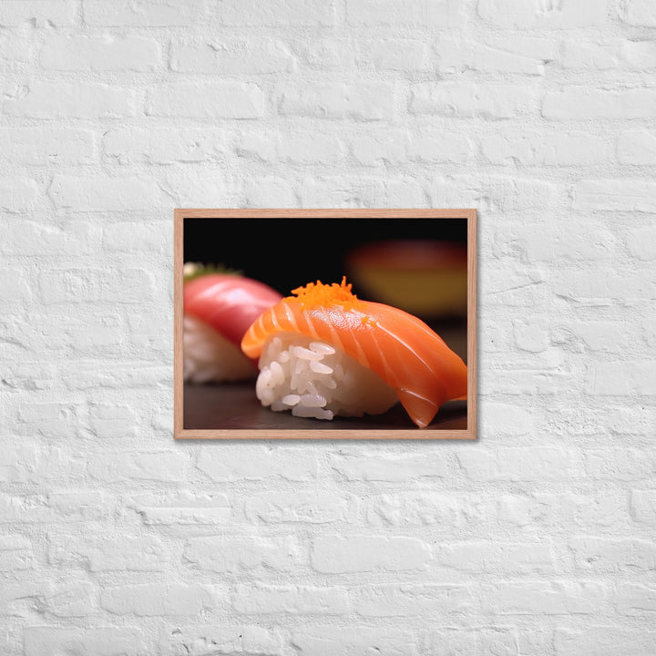 Sushi Framed poster 🤤 from Yumify.AI