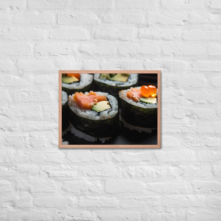 Sushi Framed poster 🤤 from Yumify.AI