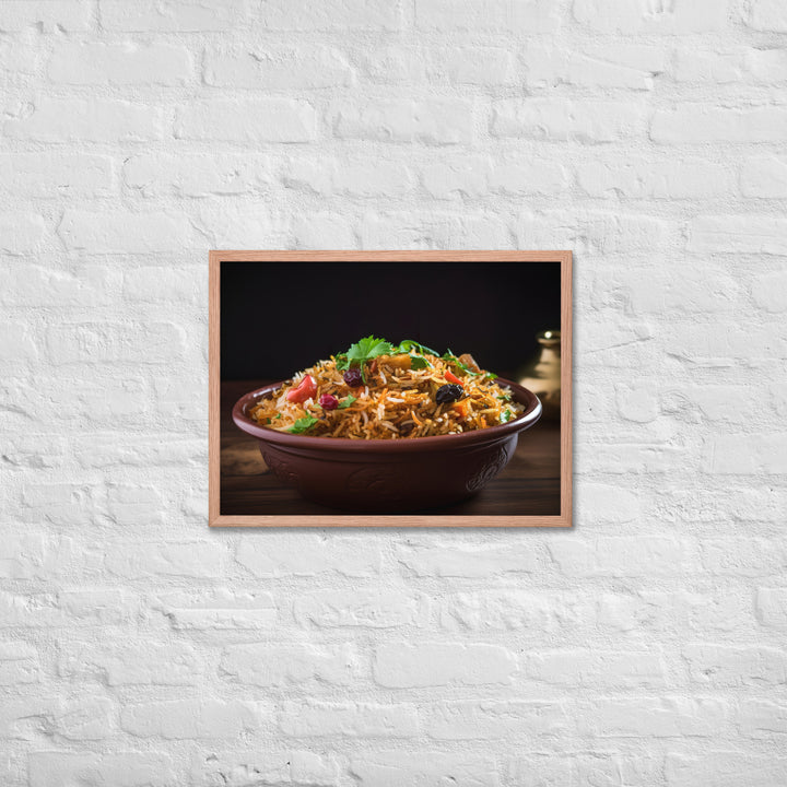 Biryani Framed poster 🤤 from Yumify.AI