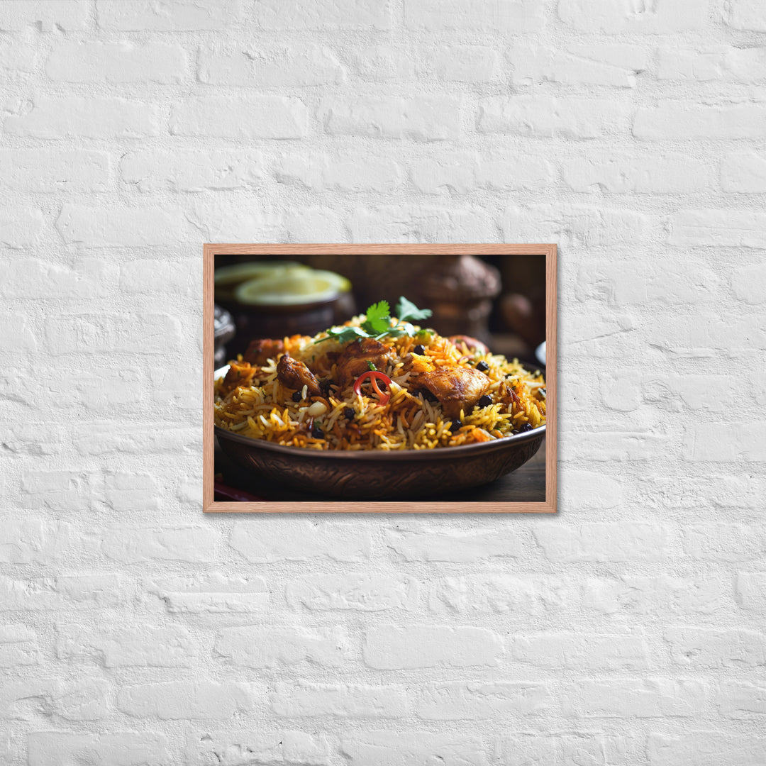 Biryani Framed poster 🤤 from Yumify.AI