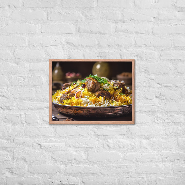 Biryani Framed poster 🤤 from Yumify.AI