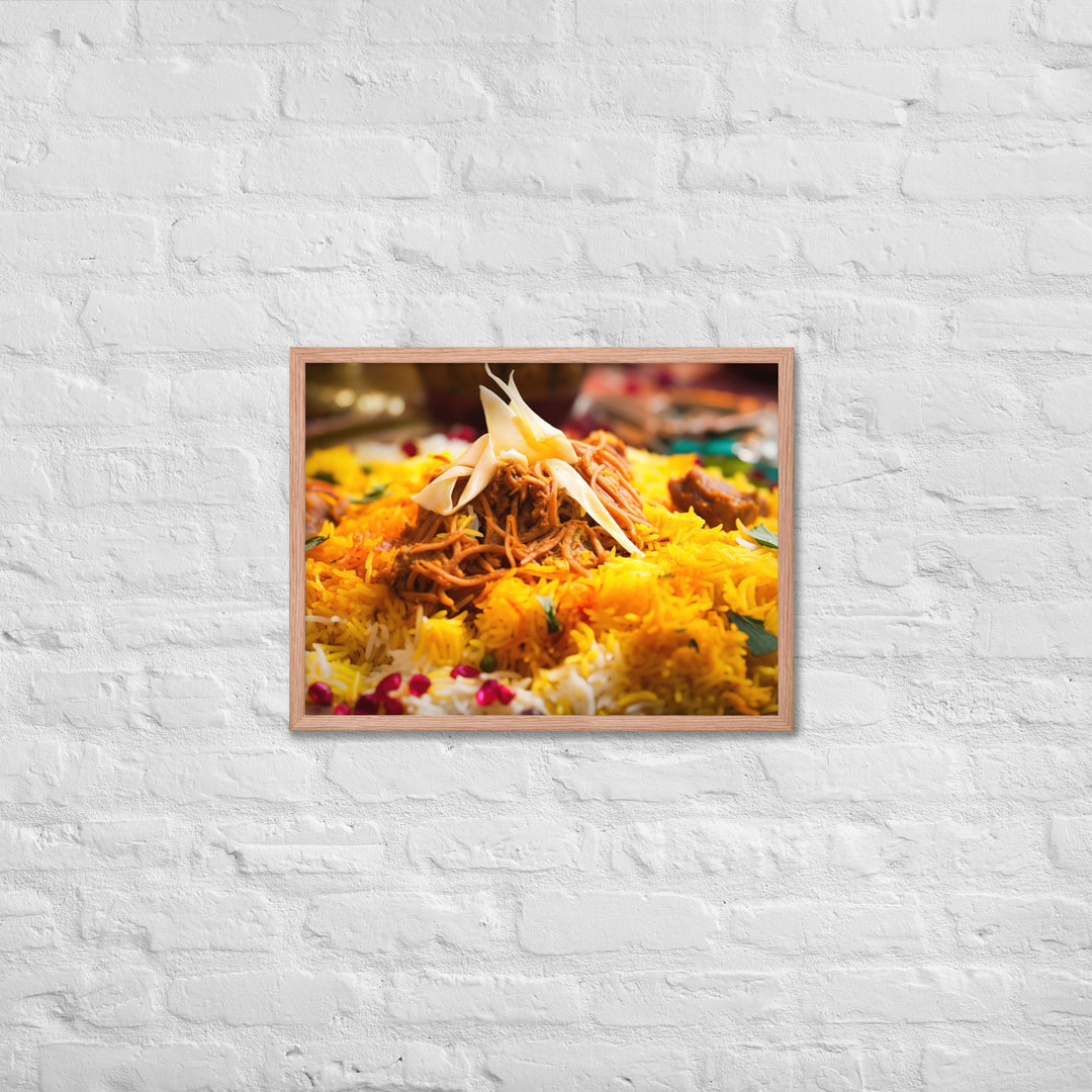 Biryani Framed poster 🤤 from Yumify.AI