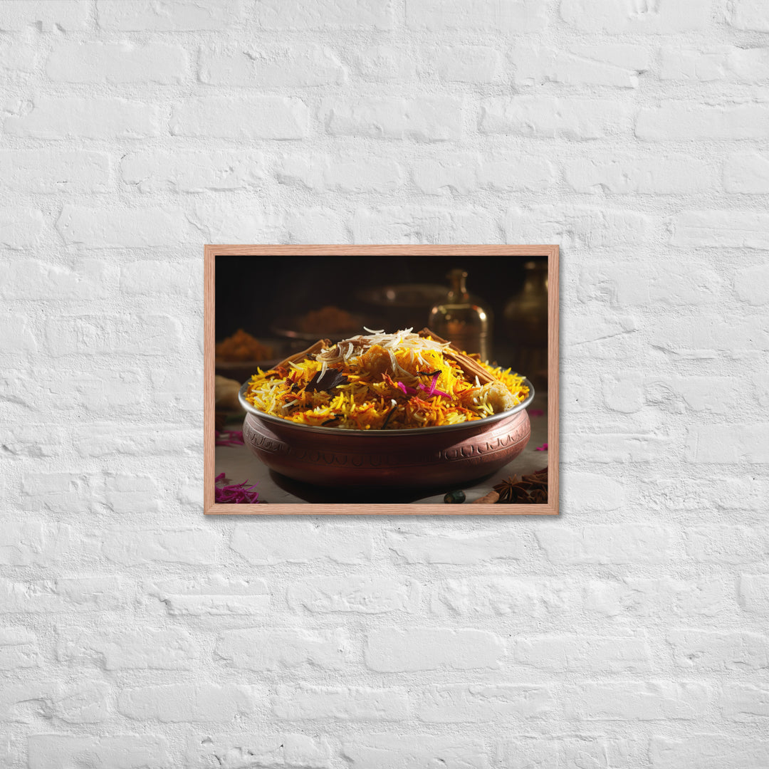 Biryani Framed poster 🤤 from Yumify.AI