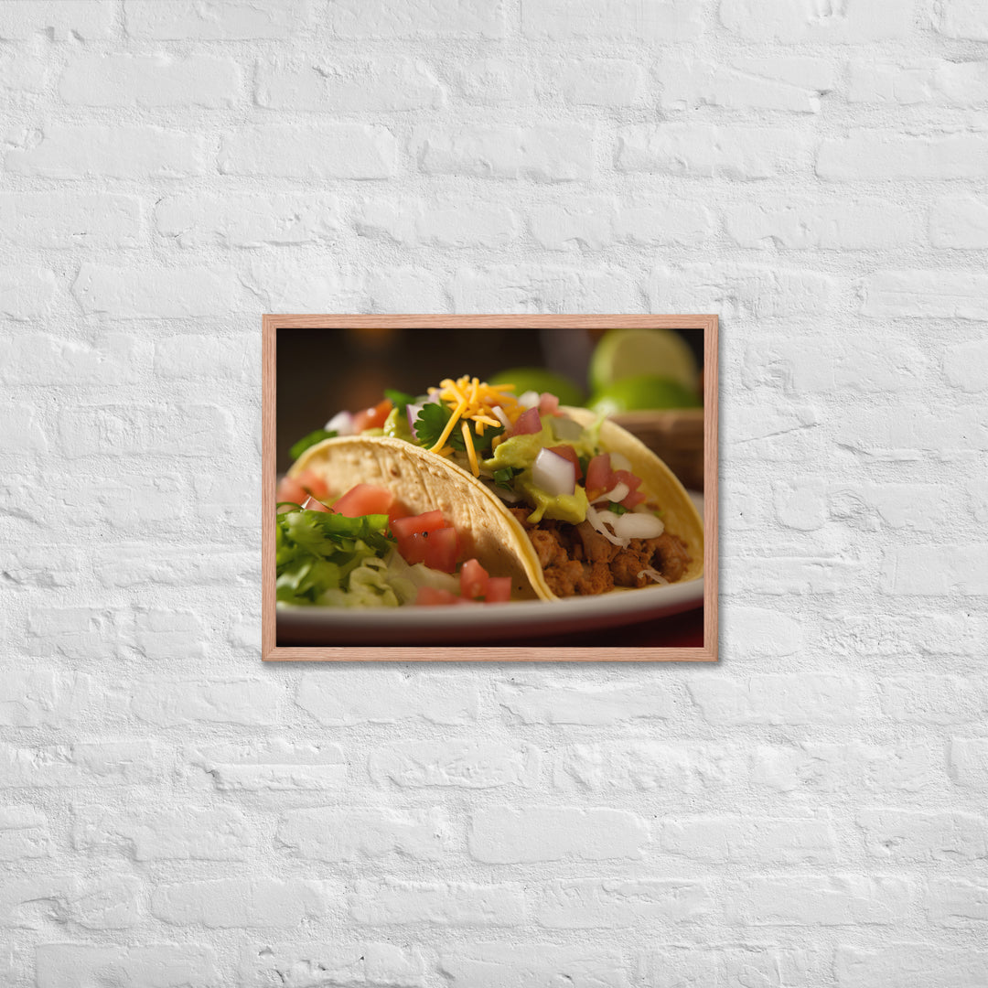 Taco Treat Framed poster 🤤 from Yumify.AI