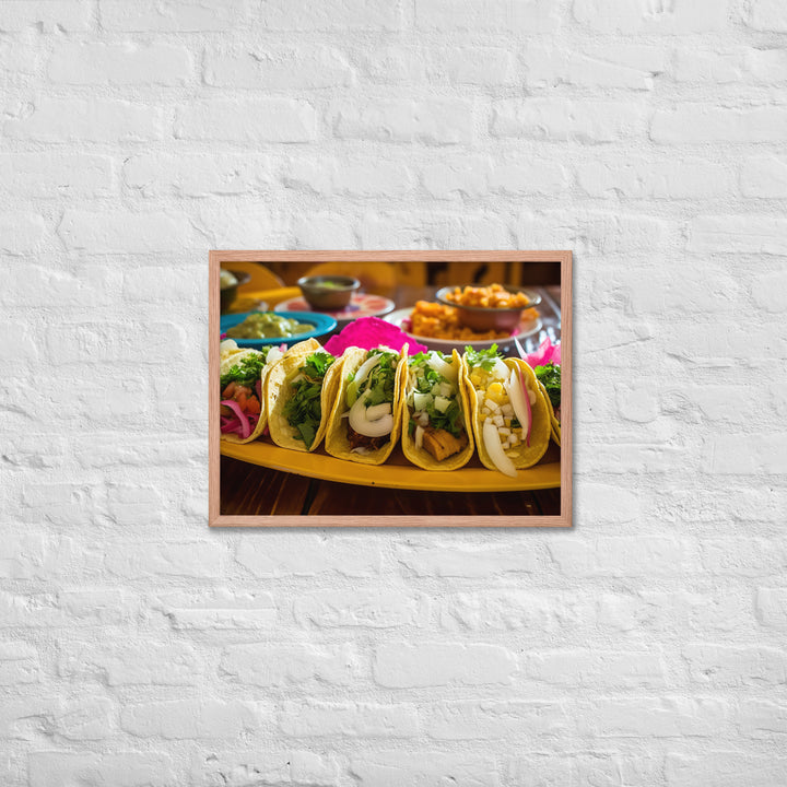 Taco Traditions Framed poster 🤤 from Yumify.AI