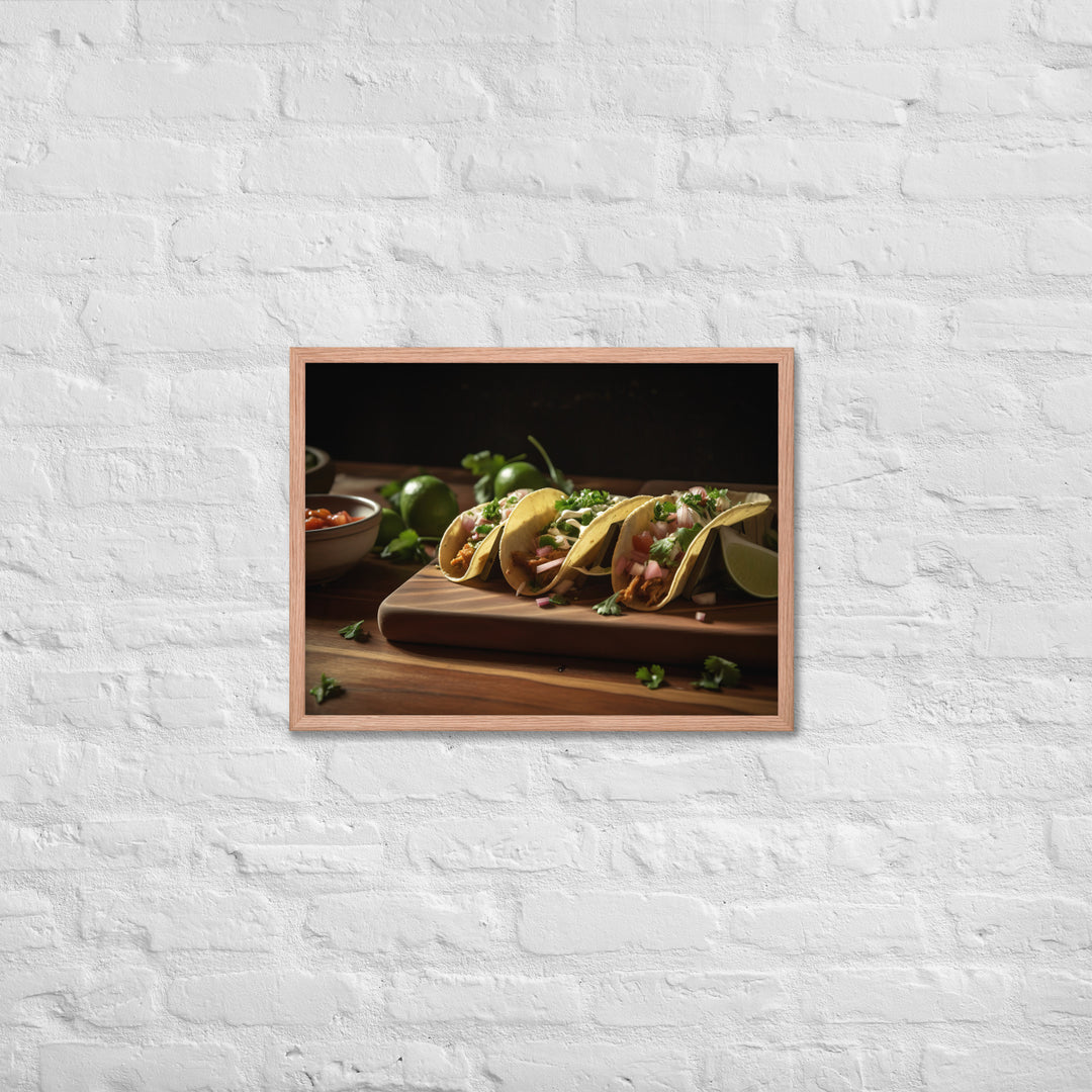 Taco Timeless Framed poster 🤤 from Yumify.AI