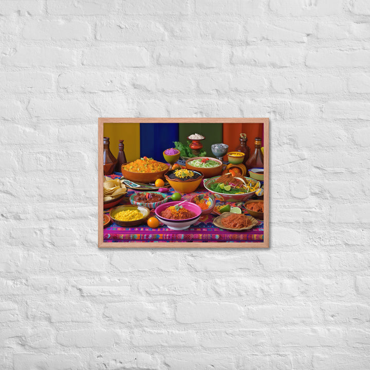 Taco Fiesta Framed poster 🤤 from Yumify.AI