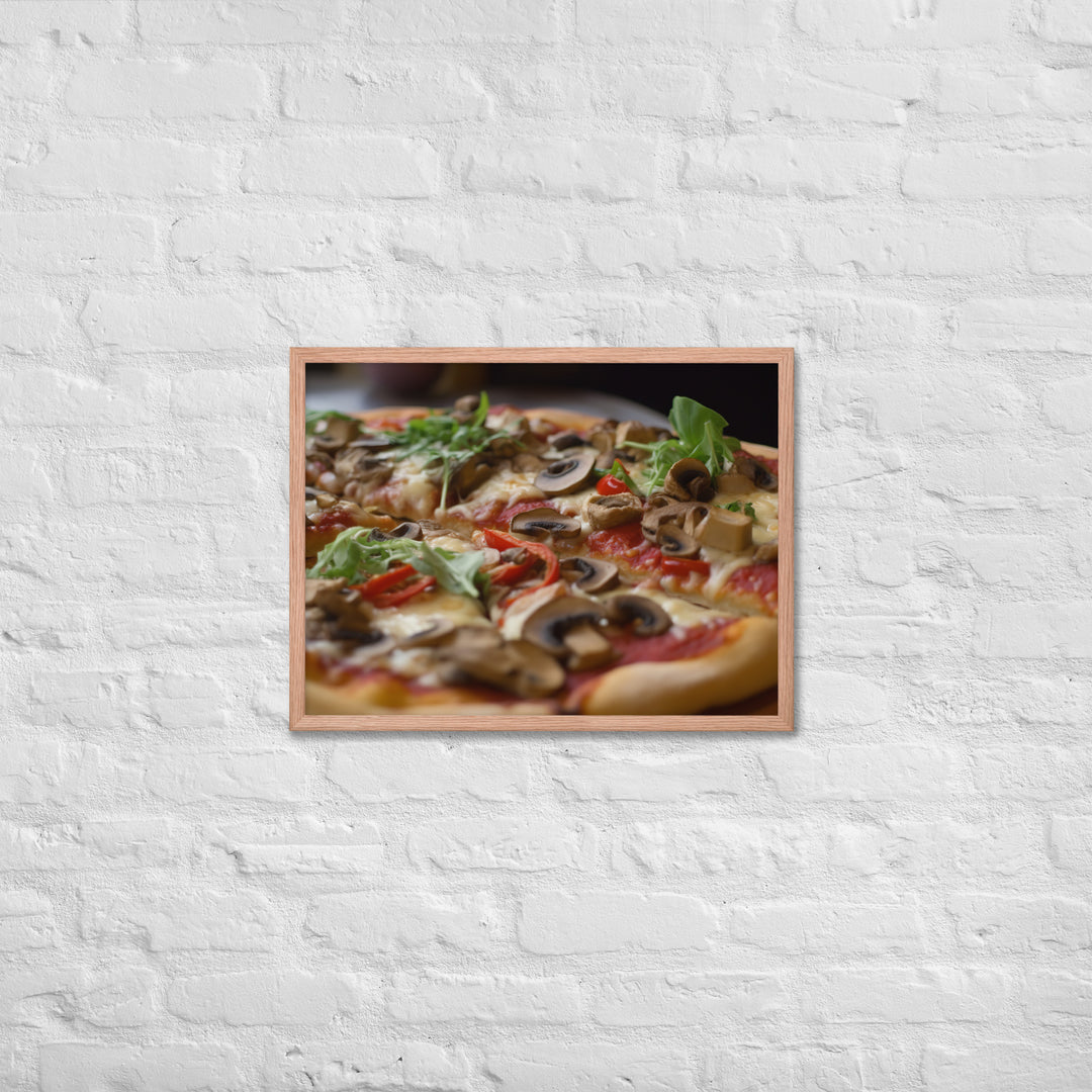 Pizza Framed poster 🤤 from Yumify.AI