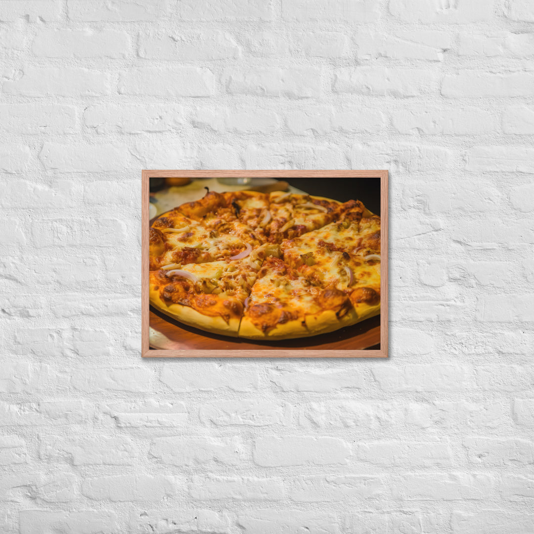 Pizza Framed poster 🤤 from Yumify.AI