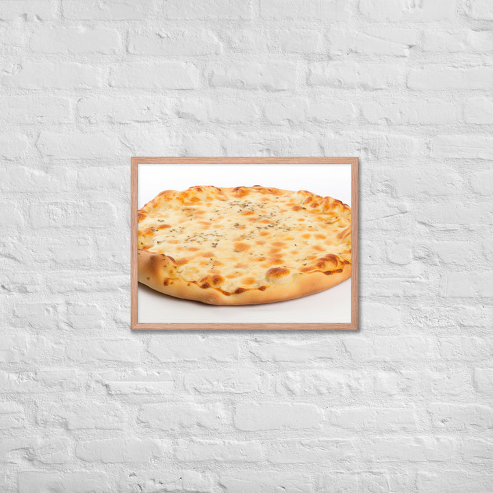 Cheese Pizza Framed poster 🤤 from Yumify.AI