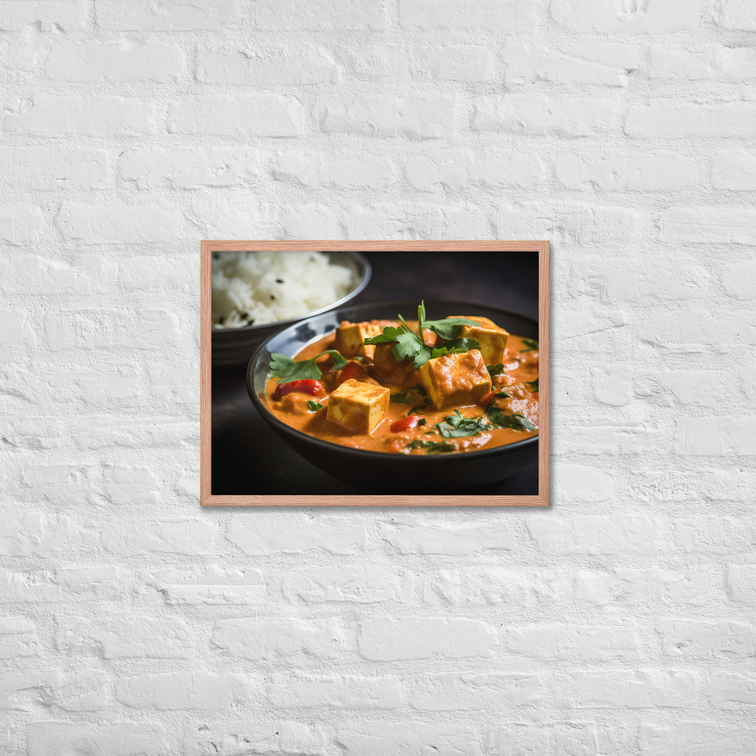 Paneer Curry Framed poster 🤤 from Yumify.AI