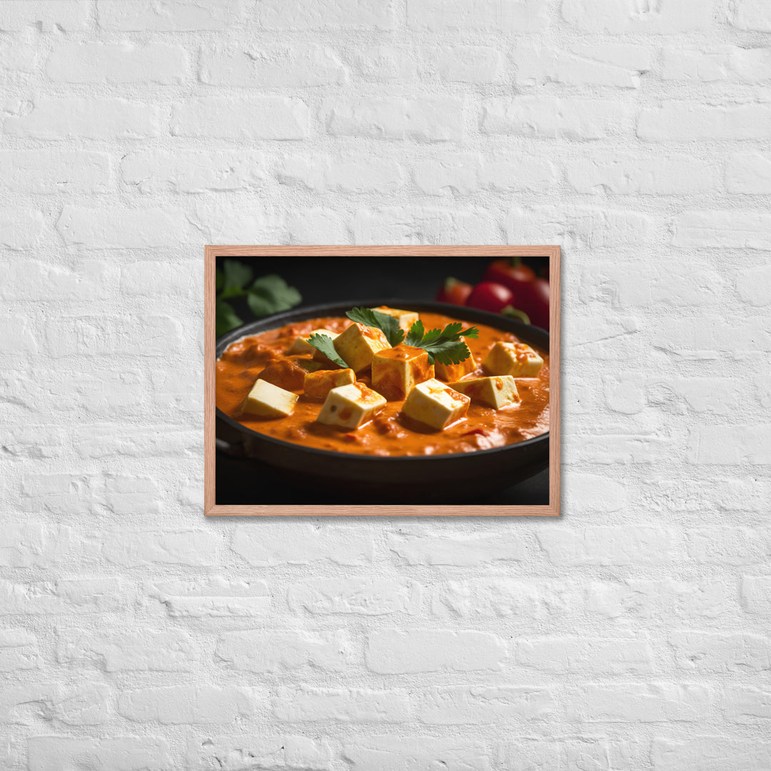 Paneer Curry Framed poster 🤤 from Yumify.AI