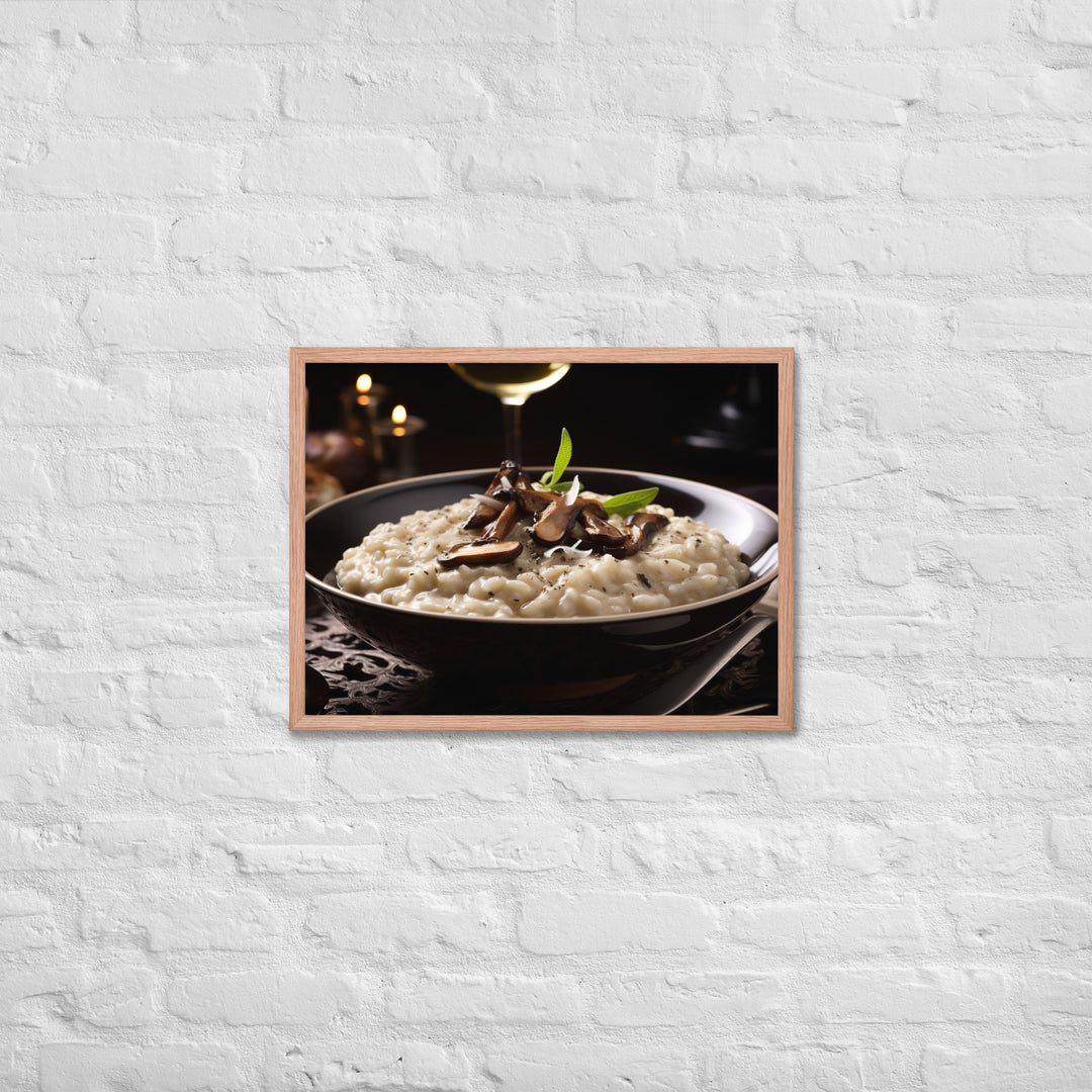 Truffle Risotto Framed poster 🤤 from Yumify.AI