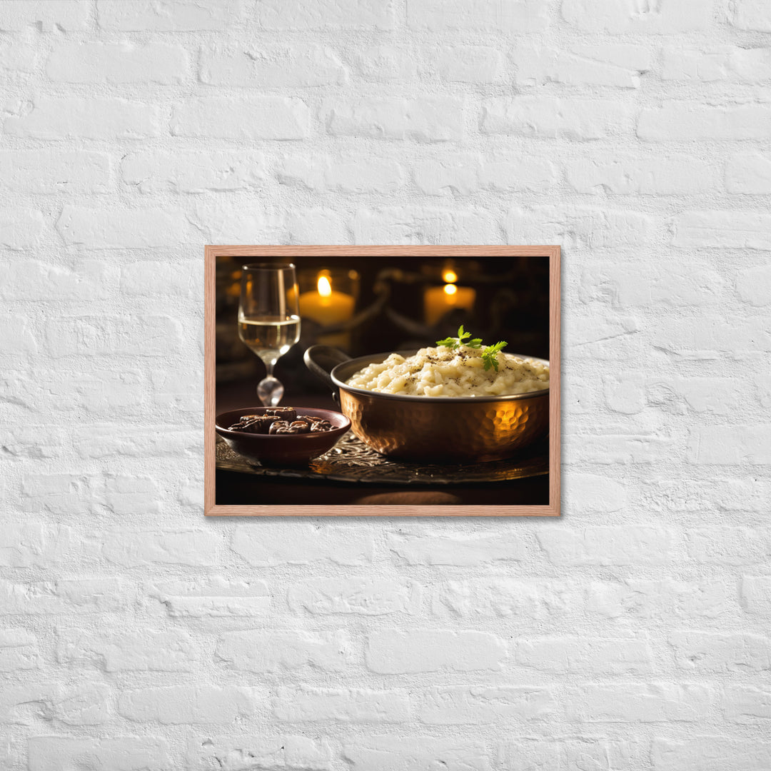 Truffle Risotto Framed poster 🤤 from Yumify.AI