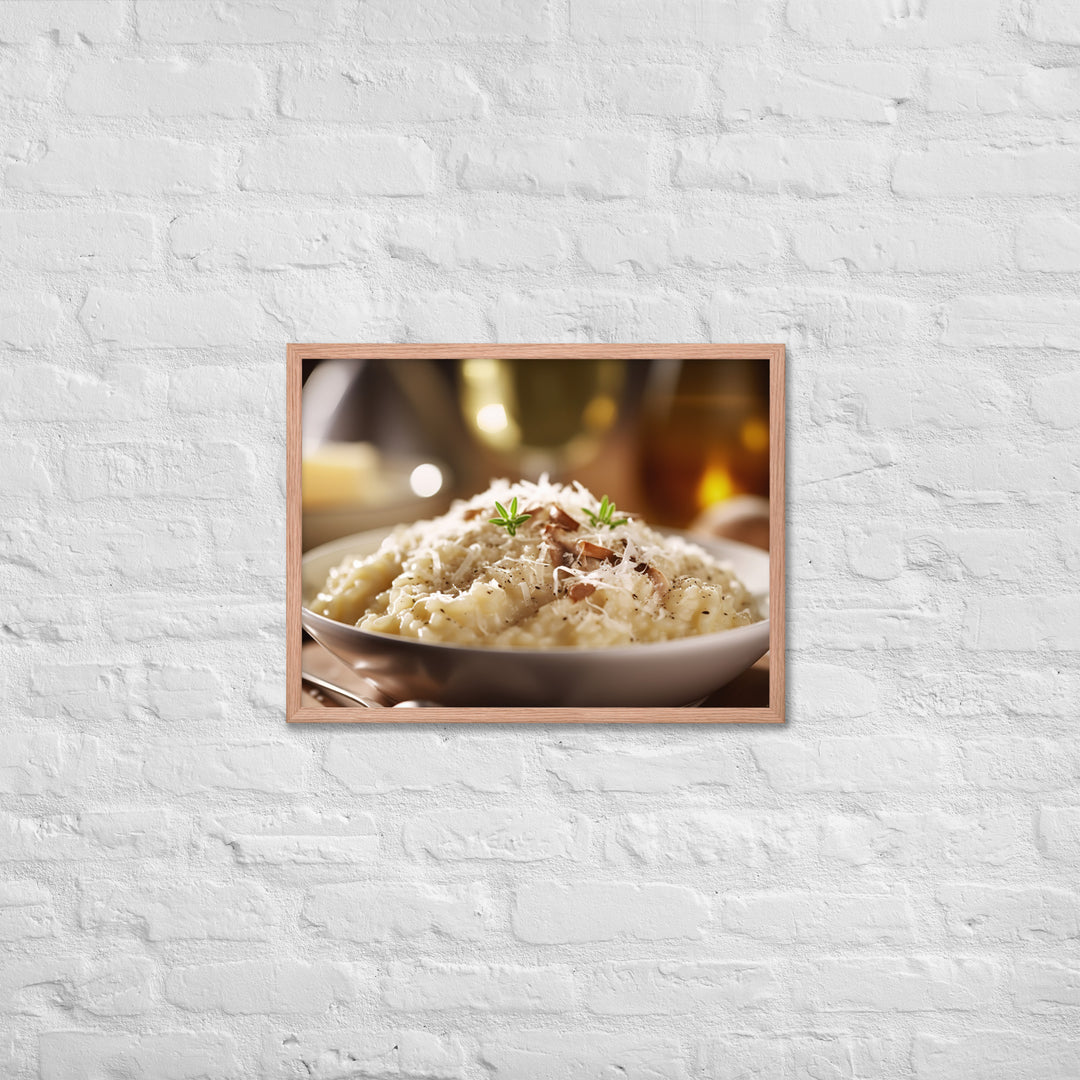 Parmesan Risotto Framed poster 🤤 from Yumify.AI