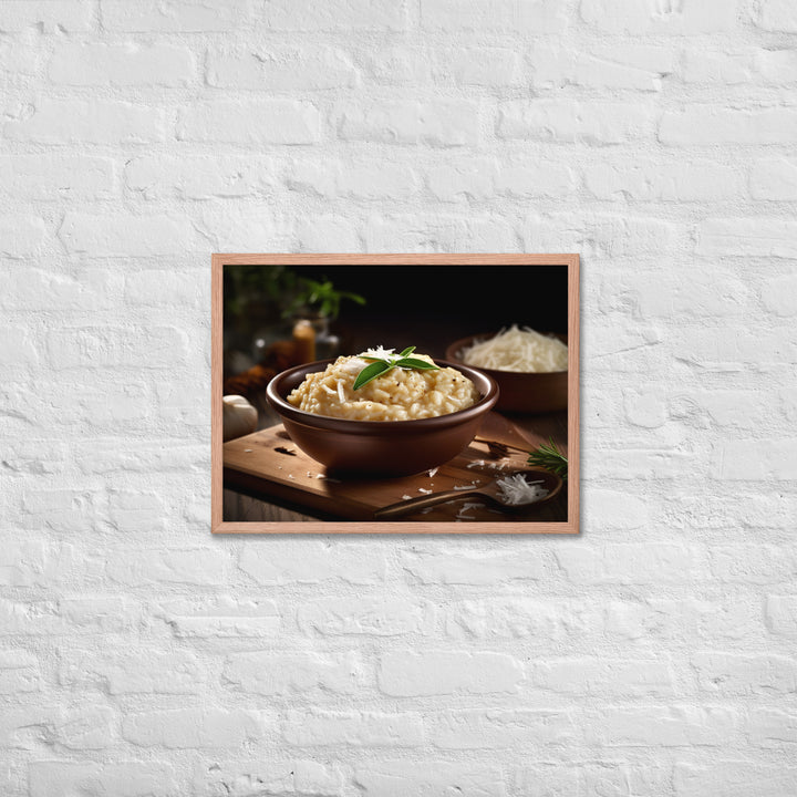 Parmesan Risotto Framed poster 🤤 from Yumify.AI