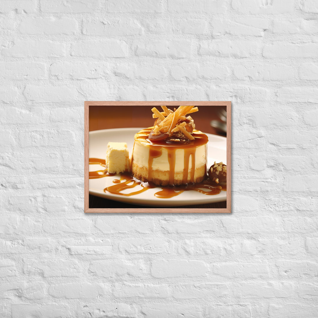 Cheese Dessert Framed poster 🤤 from Yumify.AI